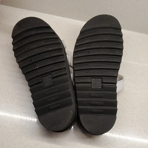Dr. Martens White Strappy Sandals - Picture 9 of 11